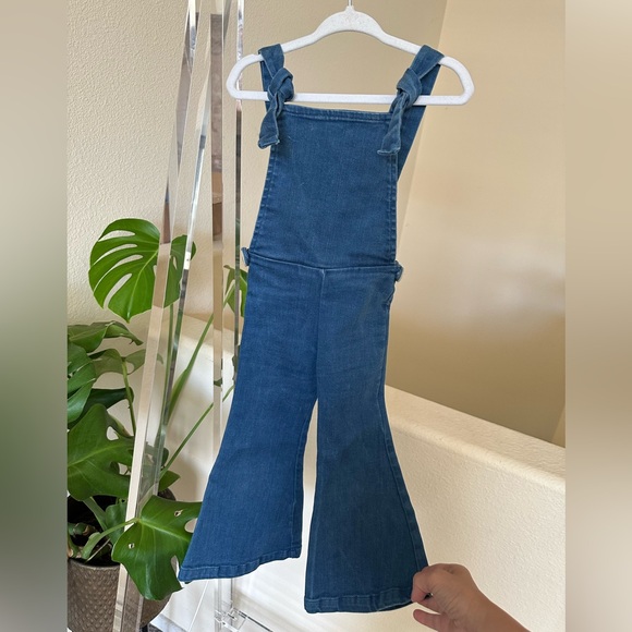 Cute Harlow Jade Bell Bottom Overalls - Picture 6 of 6